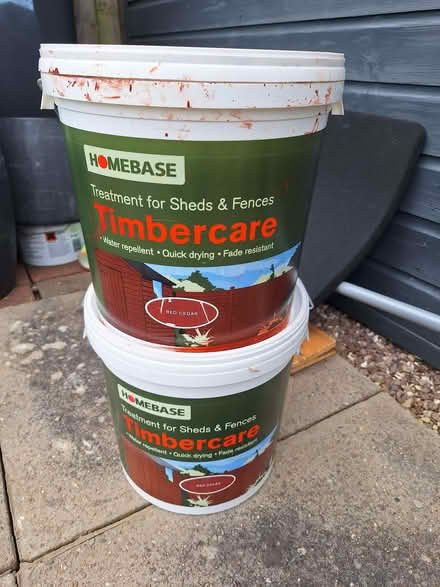 Photo of free Paint for fence (Goldsworth Park GU21) #1