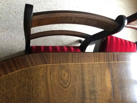 Photo of free Extending dining table with chairs (Great Sutton CH66) #3