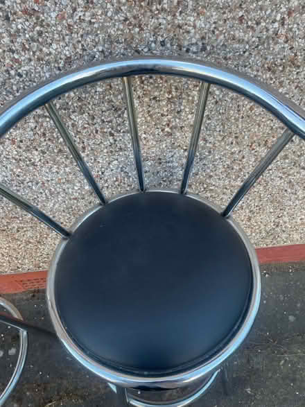 Photo of free Pair of Metal Bar Stools (By Hackney Downs station E5) #4