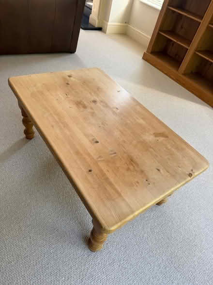Photo of free Old pine coffee table (Ashford Village, Wicklow) #3