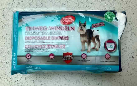 Photo of free Dog disposable nappies (Fleetville AL1) #1