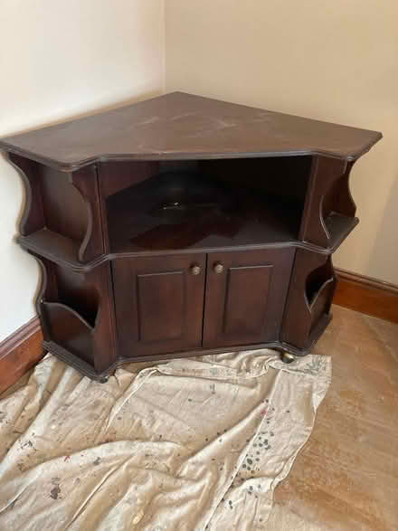 Photo of free TV Corner Unit - Vintage (Perrystown Dublin 12) #1