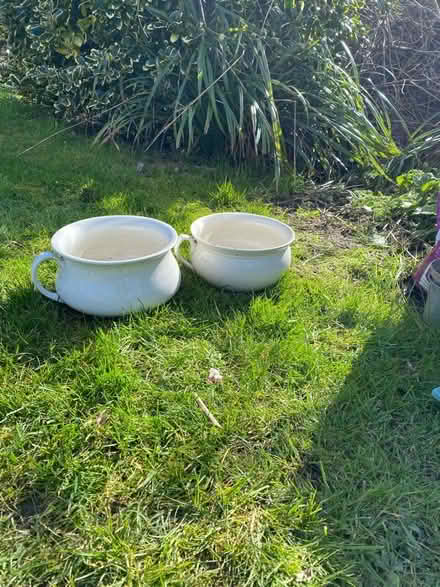 Photo of free 2 old chamber pots (Youlgreave DE45) #1