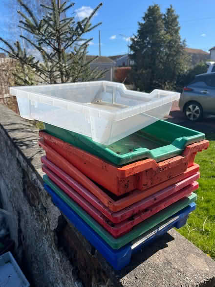 Photo of free Trays from school clearance (East Calder EH53) #1