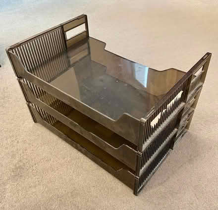 Photo of free Plastic filing organizers (Downtown) #2