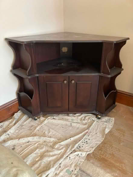 Photo of free TV Corner Unit - Vintage (Perrystown Dublin 12) #4