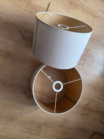 Photo of free Pair of matching lampshades (Morden, SM4) #1