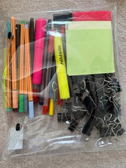 Photo of free Paper, stickers, pens, post it notes etc (Walton-on-Thames KT12) #4