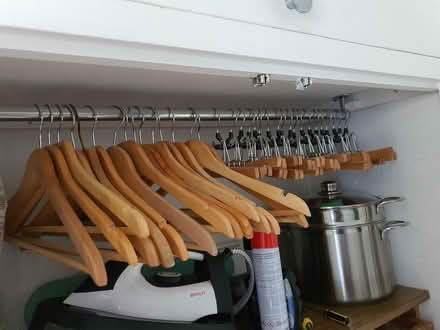 Photo of free Wooden coat hangers. (Congleton CW12) #2