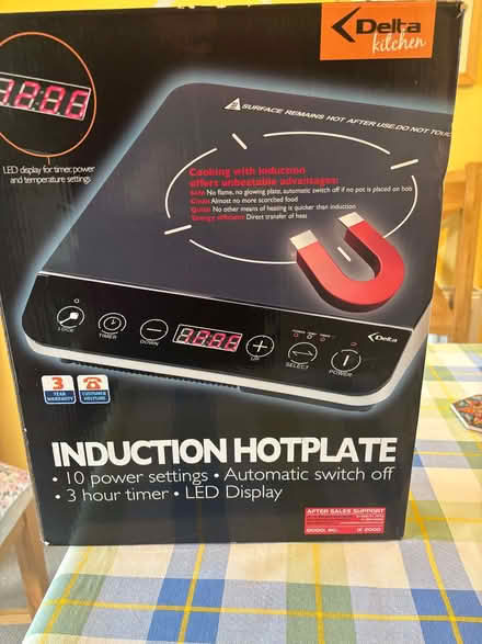 Photo of free Induction hotplate (Comberton DY10) #1