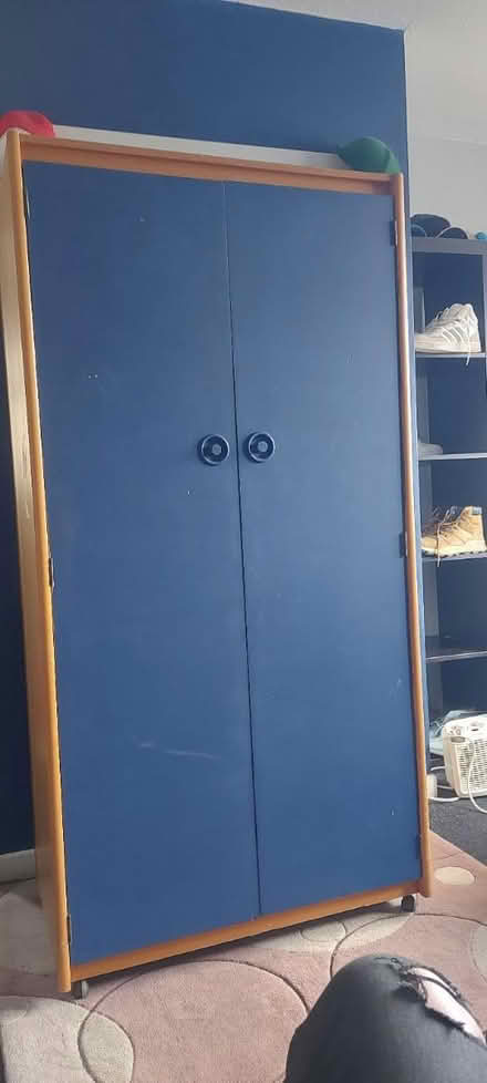 Photo of free Double door wardrobe (Knighton) #1