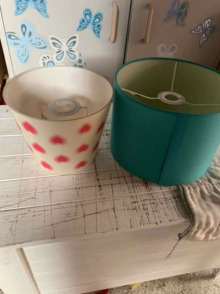 Photo of free 2 Lampshades - one with 3D Hearts (Heybridge CM9) #1