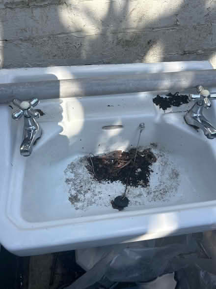 Photo of free Victorian sink and plinth (Darwen) #2