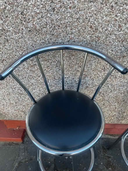 Photo of free Pair of Metal Bar Stools (By Hackney Downs station E5) #2