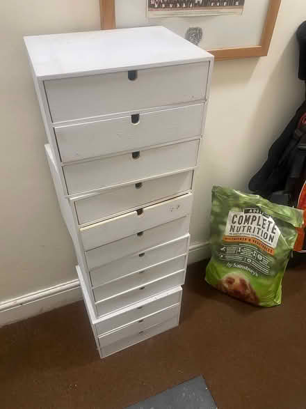 Photo of free Wooden draws (Millbank SW1P 4pr) #1