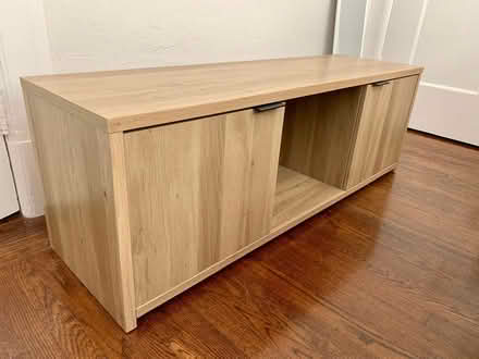 Photo of free Wood media cabinet (Lower Haight) #1