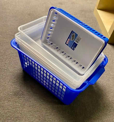 Photo of free Plastic bins (Downtown) #1