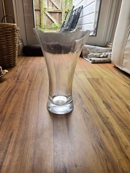 Photo of free Tall glass vase (Northcote Road SW11) #1
