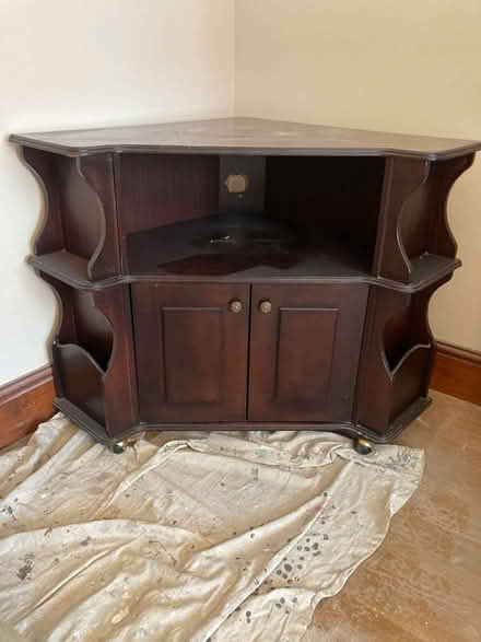 Photo of free TV Corner Unit - Vintage (Perrystown Dublin 12) #3