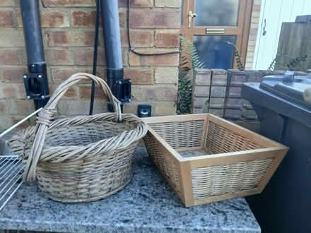 Photo of free 2 baskets (Borehamwood WD6) #1