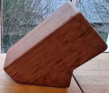 Photo of free Large wooden knife block (Royal Leamington Spa CV32) #2