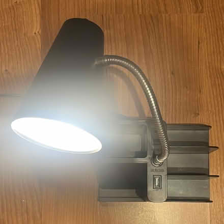 Photo of free Yellow Light Lamp With Outlet & USB (Flatlands) #1