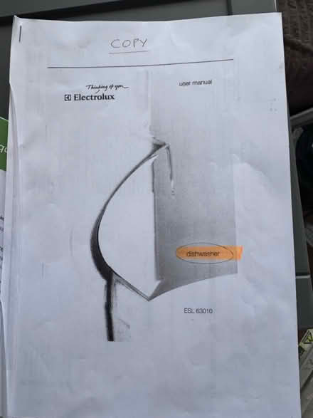Photo of free Electrolux integrated dishwasher (Windsor & Maidenhead SL45) #1