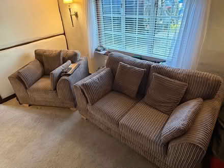 Photo of free 2 seater and an arm chair (GU51) #2