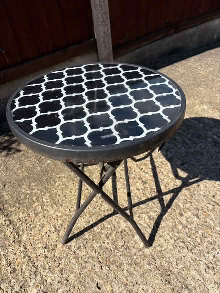 Photo of free Small garden table (Landican CH43) #1