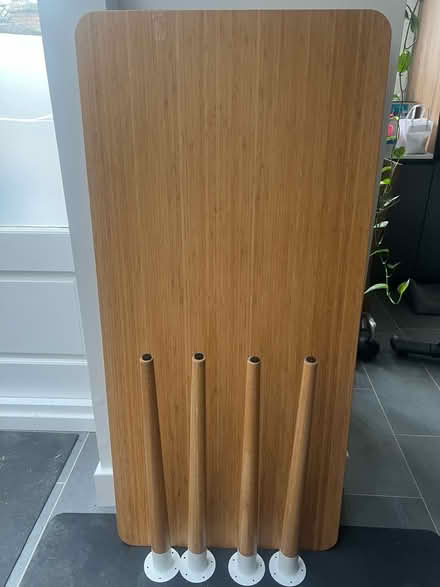 Photo of free IKEA Hilver Bamboo table/desk (St Margarets TW1) #1