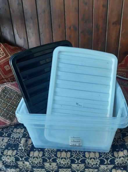 Photo of free Large storage crates (Leeman Road YO26) #1