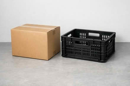 Photo of Medium to large cardboard box / storage crate or similar (Horsforth LS18) #1