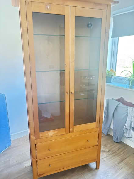 Photo of free Display cabinet and table (Wellsway BS31) #4