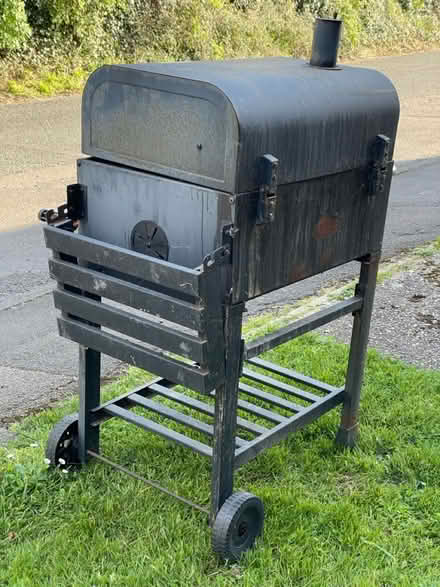 Photo of free Metal coal BBQ on wheels (Rochester ME1) #3