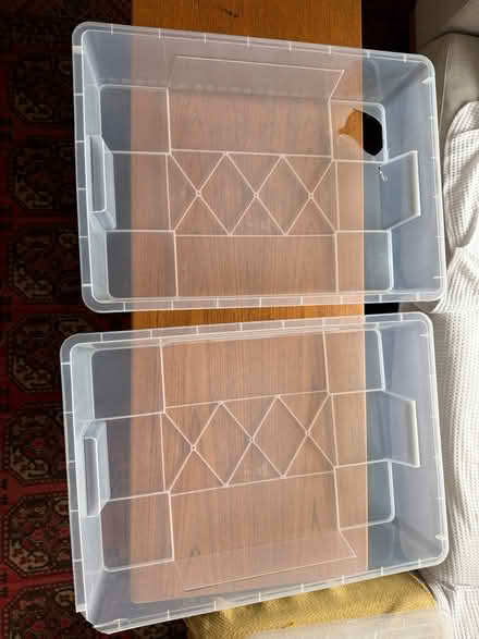 Photo of free 2 ikea storage boxes (Five Mile Drive OX2) #1