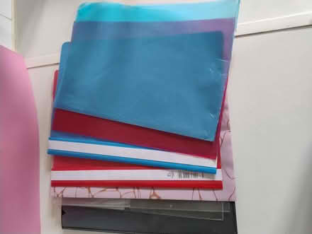Photo of free Plastic wallets and folder (North Kensington W10) #2