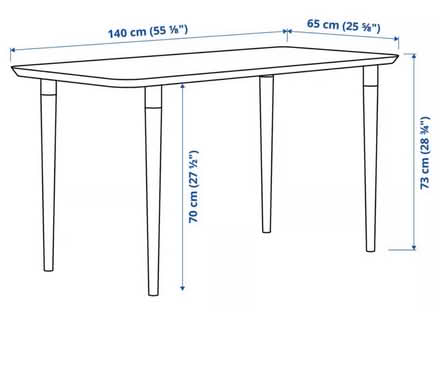 Photo of free IKEA Hilver Bamboo table/desk (St Margarets TW1) #2