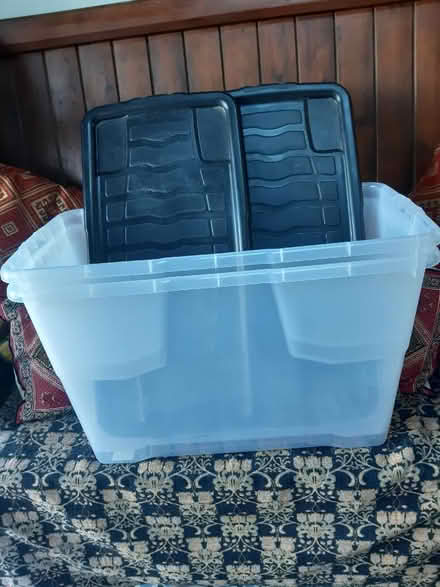Photo of free Large storage crates (Leeman Road YO26) #1