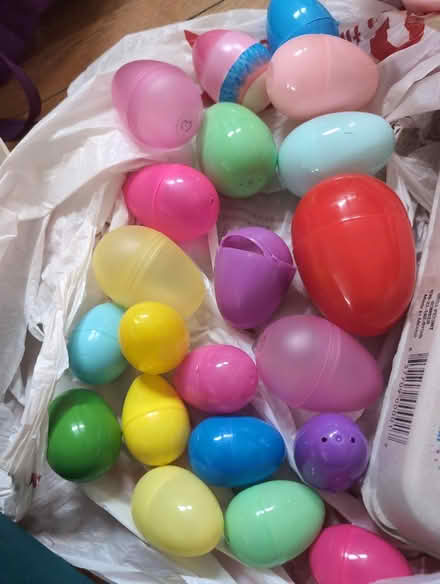 Photo of free 20 plastic Easter eggs (Petworth/Brightwood) #1