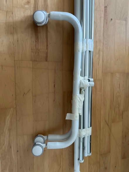 Photo of free Ikea Rigga clothes rail (Plaistow E139LX) #2