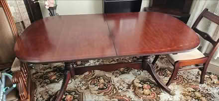 Photo of free Mahogany table (Drumcondra) #1