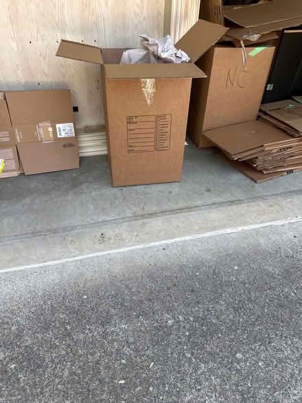 Photo of free Moving Boxes and Paper (27104) #1