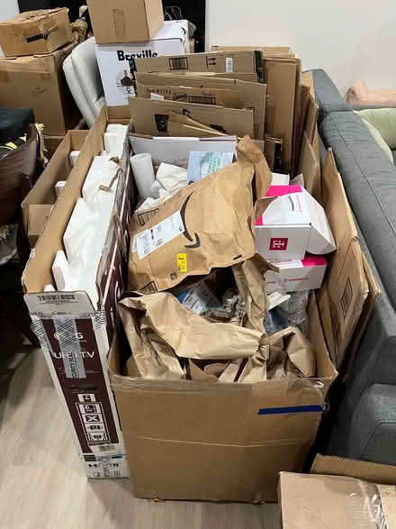 Photo of free Moving boxes and packing material (Madrona neighborhood) #1