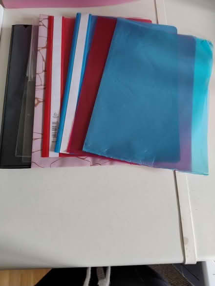 Photo of free Plastic wallets and folder (North Kensington W10) #1