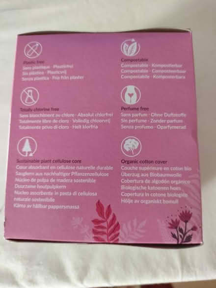 Photo of free Natracare long sanitary towels - new (West Wick BS24) #3