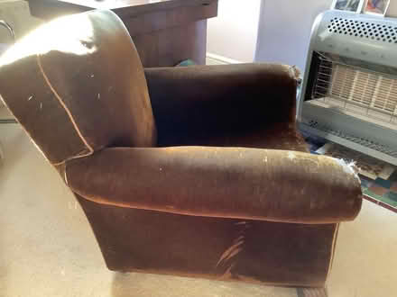 Photo of free Upholstered chair (Aigburth) #4