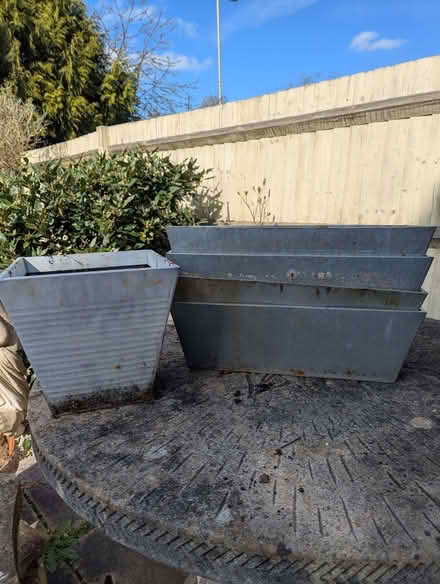 Photo of free Metal Planters (Brookvale RG21) #1