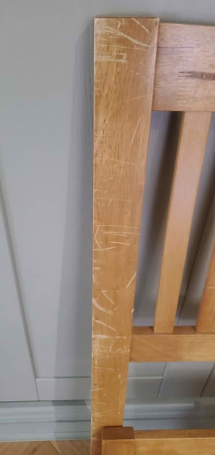 Photo of free Small Double, Oak Bedframe (Low Fell NE9) #4