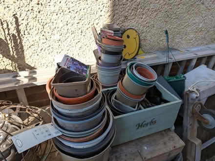 Photo of free Plastic Plant Pots (Portslade by Sea BN41) #1