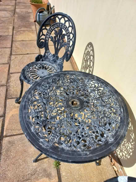 Photo of free Patio set (Highertown TR1) #3
